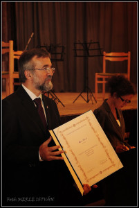 dr. Szaló Péter államtitkár díjátadása